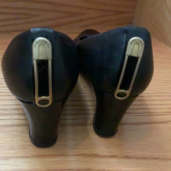 🌻2/$30🌻Franco Visconti Leather shoes Italy 8 - Picture 3 of 5